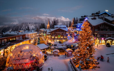 Décembre à Courchevel : ouverture de saison et déplacements en toute sérénité avec Taxis Bozzetto